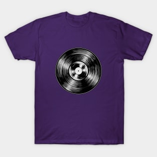 Vintage Vinyl Record T-Shirt